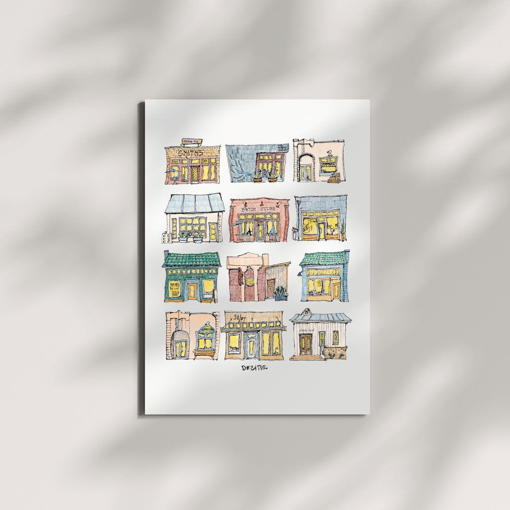 Decatur in Color - 8x10" Signed Print