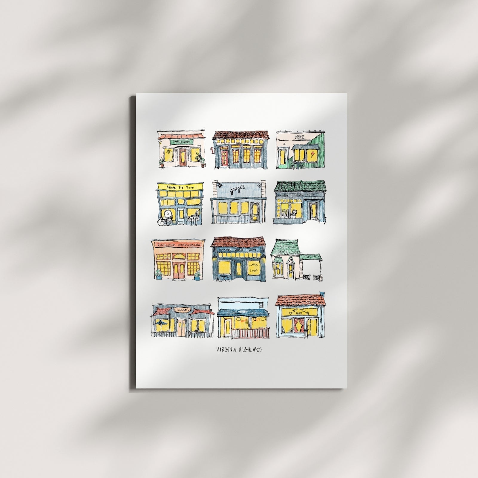 Virginia Highlands in Color - 8x10" Signed Print