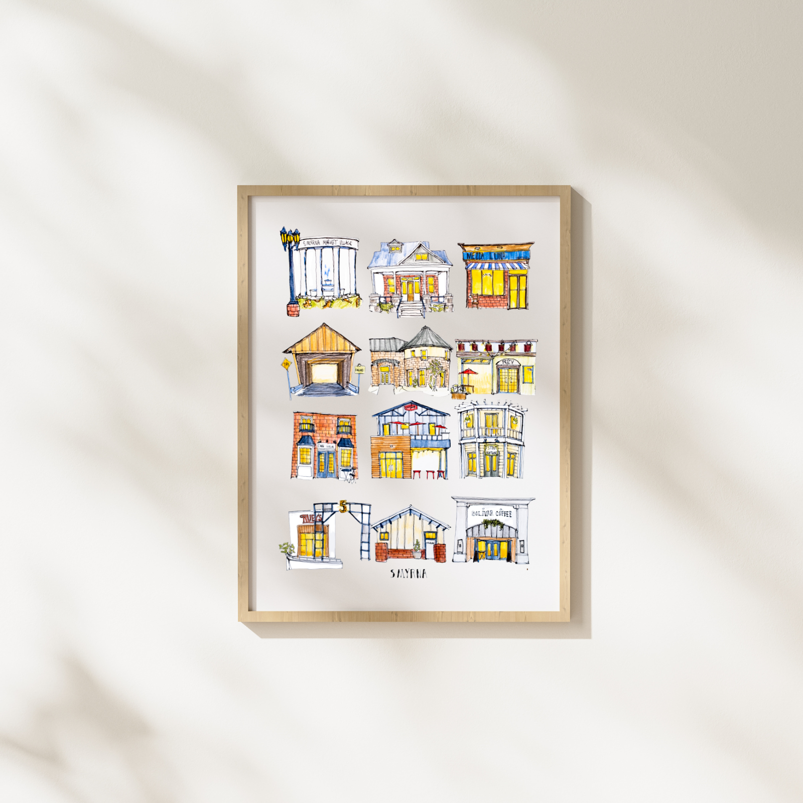 Smyrna in Color - 8x10" Signed Print