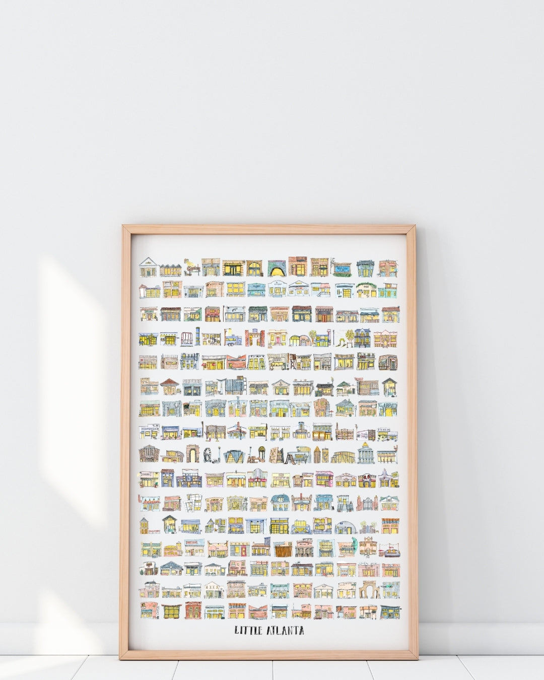 Big Little Atlanta - 36x48" Poster