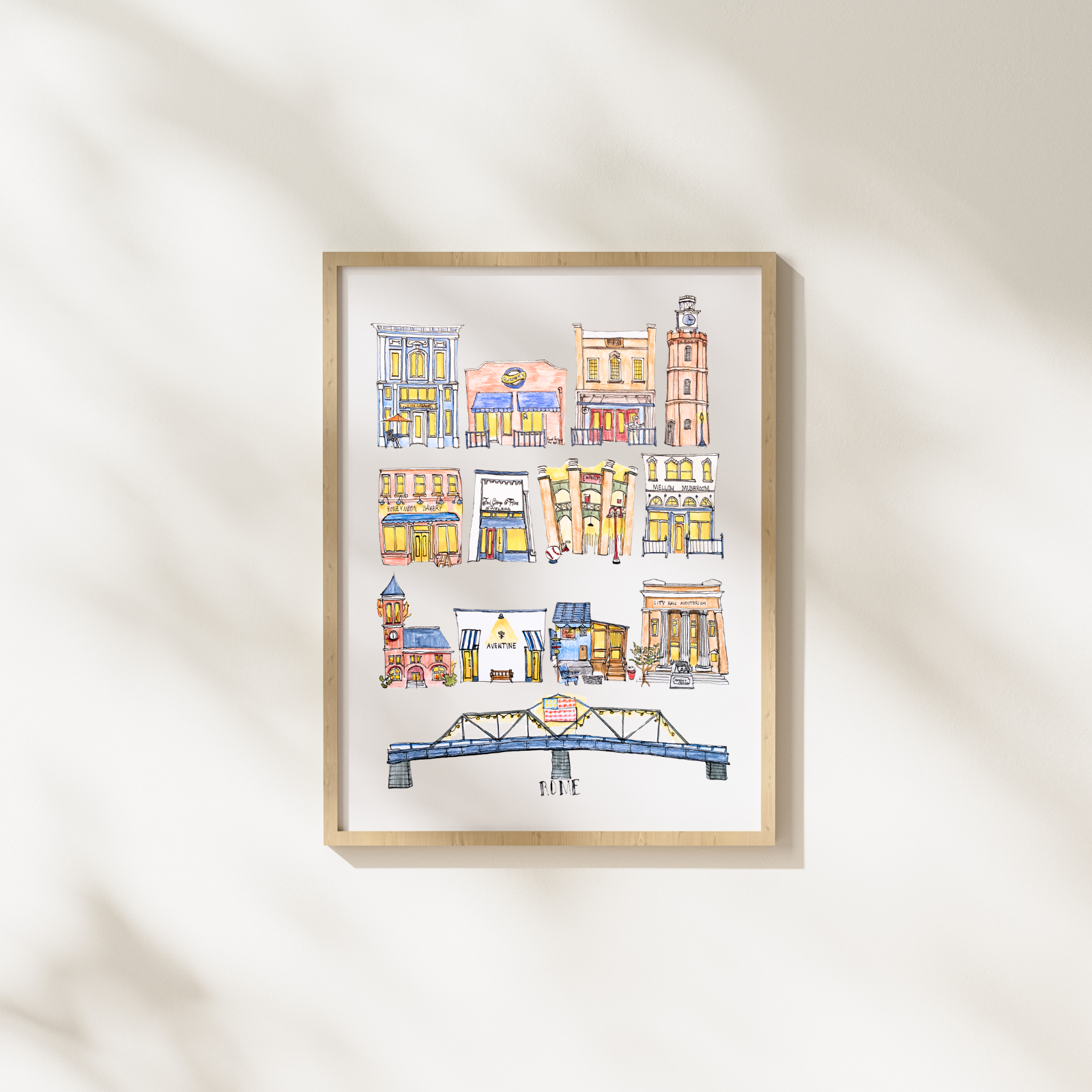 Rome in Color - 8x10" Signed Print