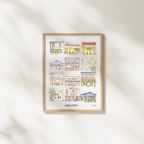 Cabbagetown in Color - 8x10" Signed Print