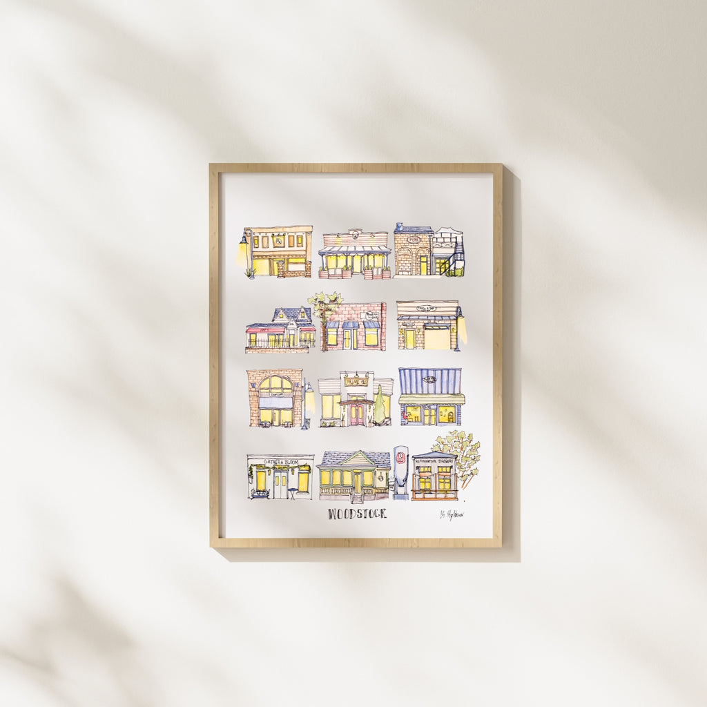 Woodstock in Color - 8x10" Signed Print