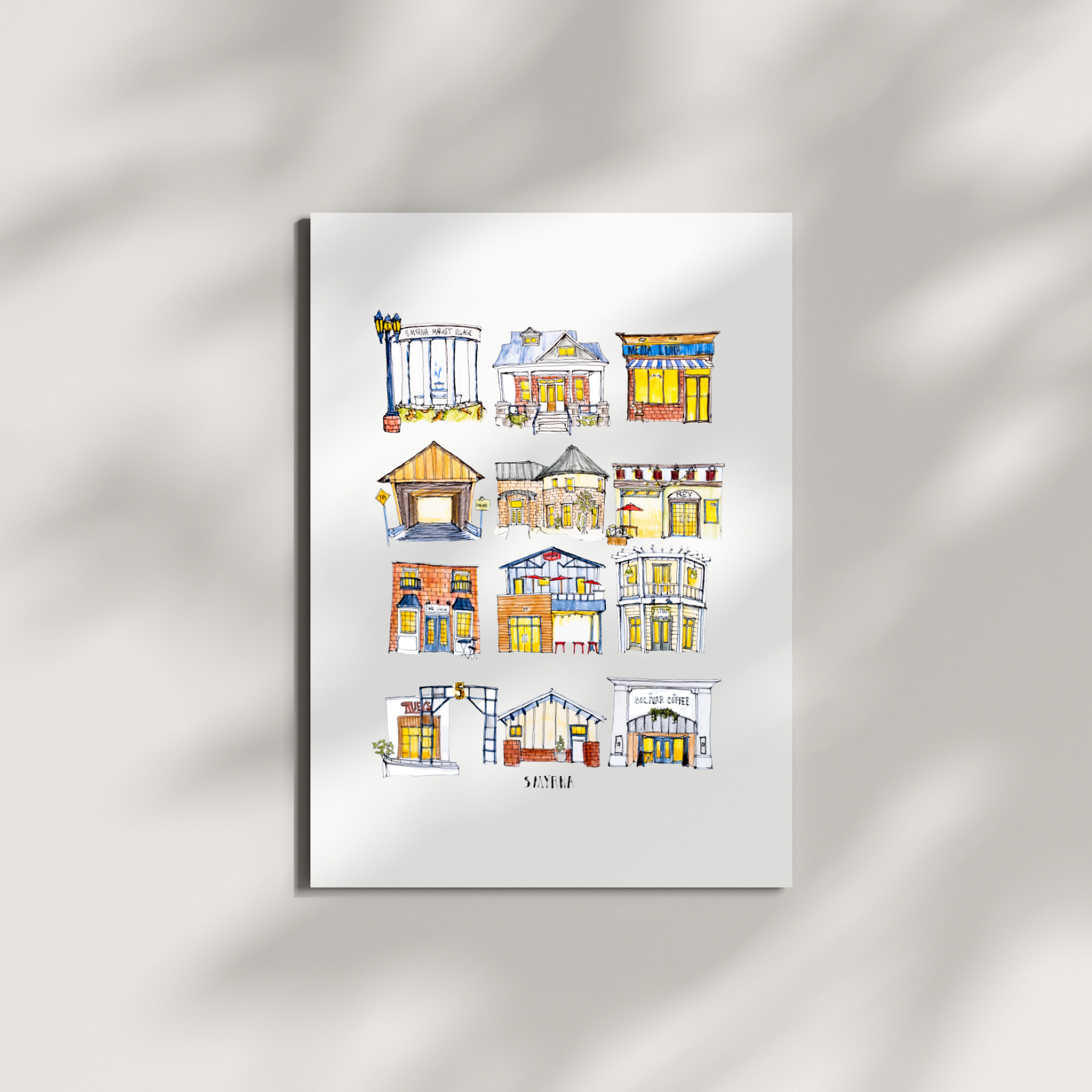 Smyrna in Color - 8x10" Signed Print