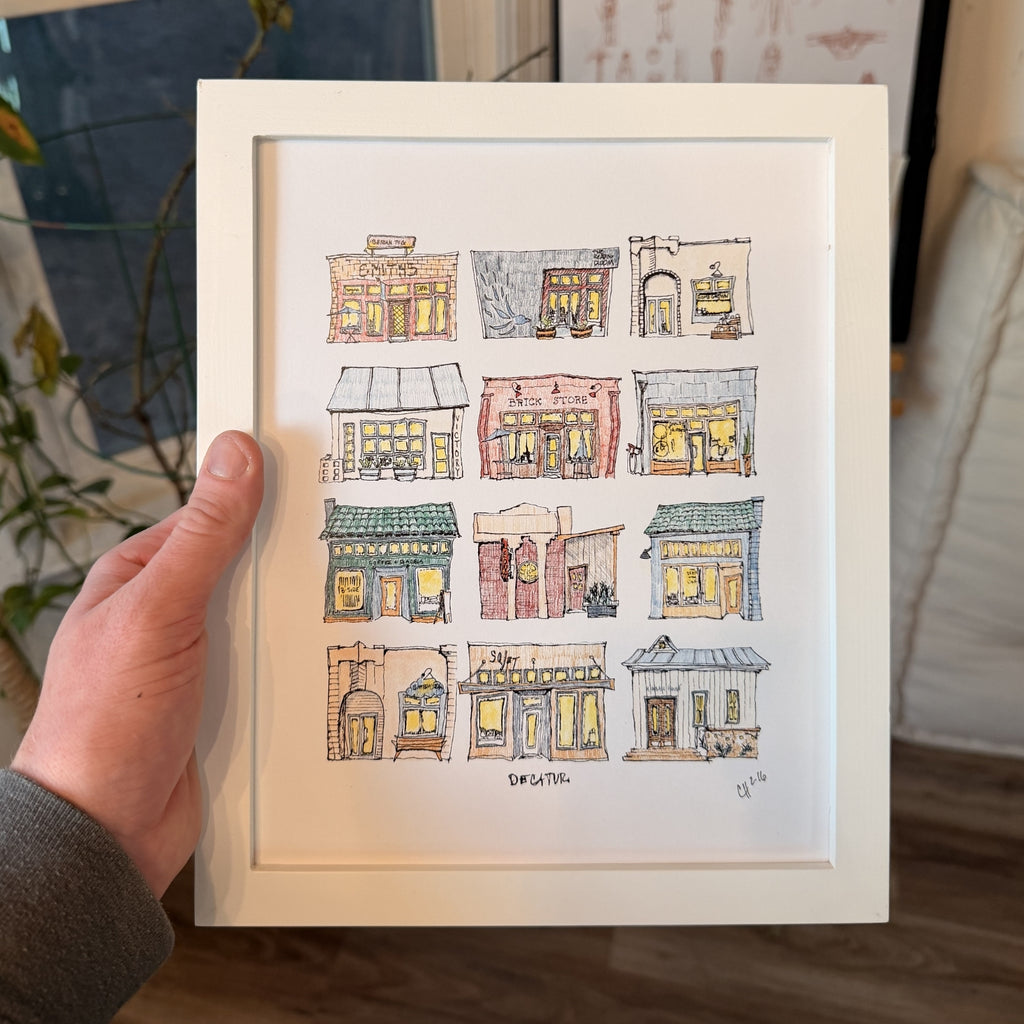 Decatur in Color - 8x10" Signed Print