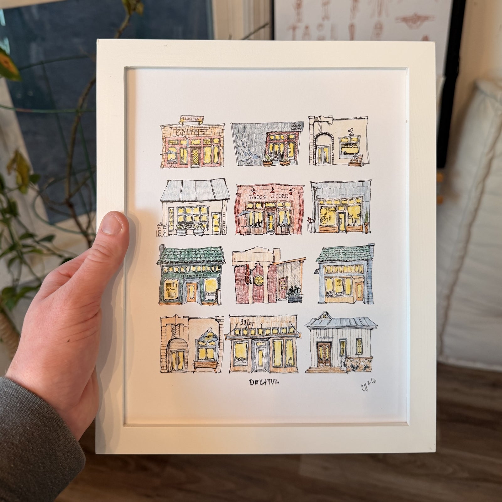 Decatur in Color - 8x10" Signed Print
