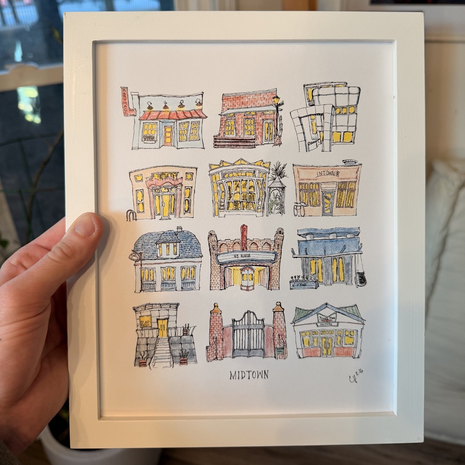 Midtown in Color - 8x10" Signed Print