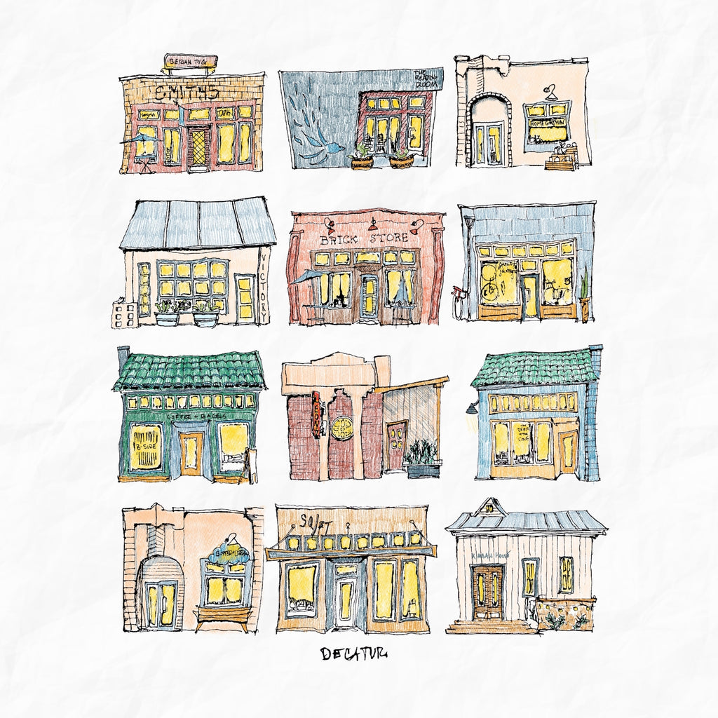 Decatur in Color - 8x10" Signed Print