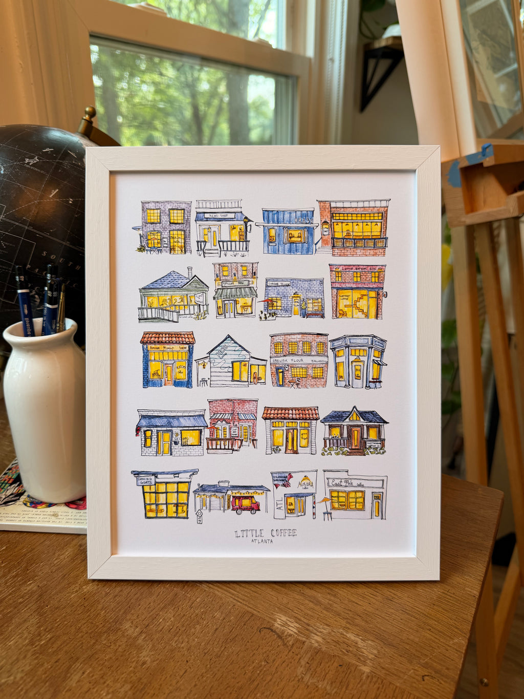 Atlanta Coffee - 8x10" Signed Print