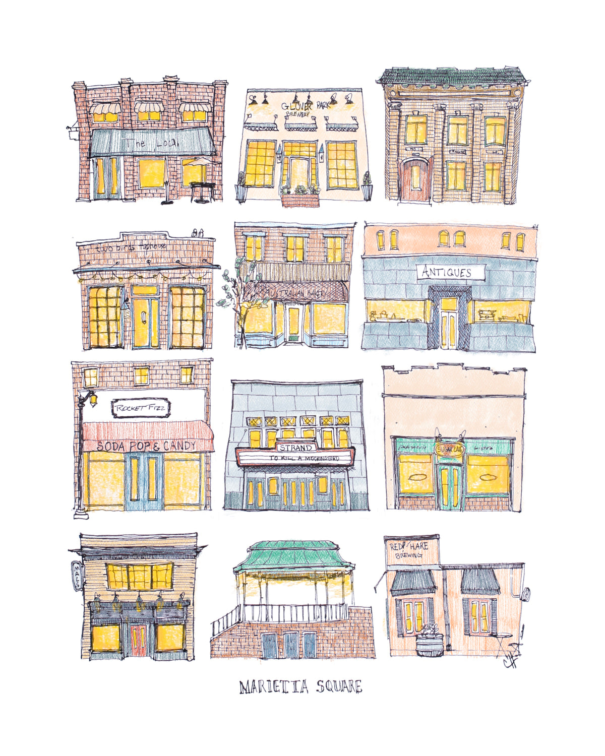 3 pc Mix & Match - 8x10" Signed Prints