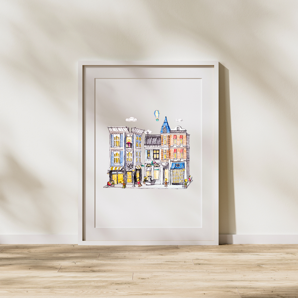 LEGO Modular Series - 6 pc Full Set - 8x10" Prints