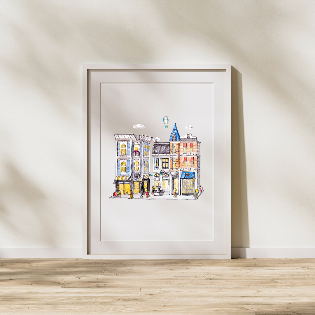 LEGO Modular Series - 6 pc Full Set - 8x10" Prints
