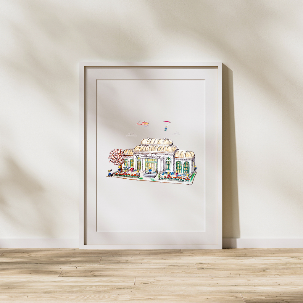LEGO Modular Series - 6 pc Full Set - 8x10" Prints
