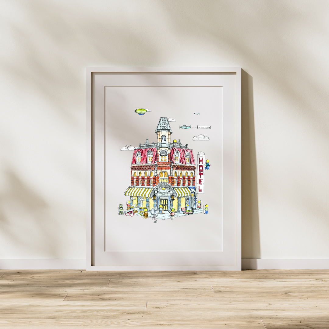 LEGO Modular Series - 6 pc Full Set - 8x10" Prints