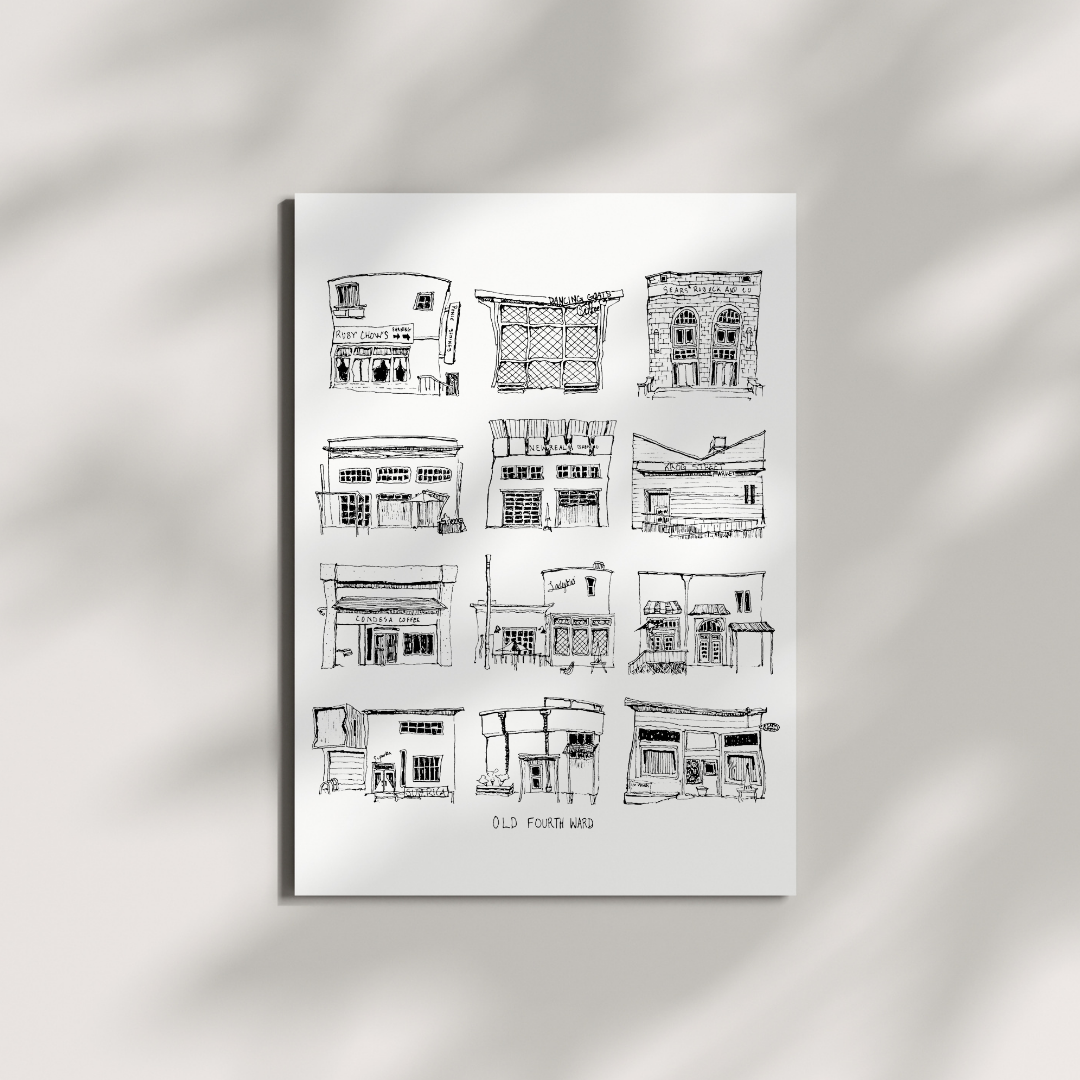 The Atlanta Series - Old Fourth Ward - 8x10" Print