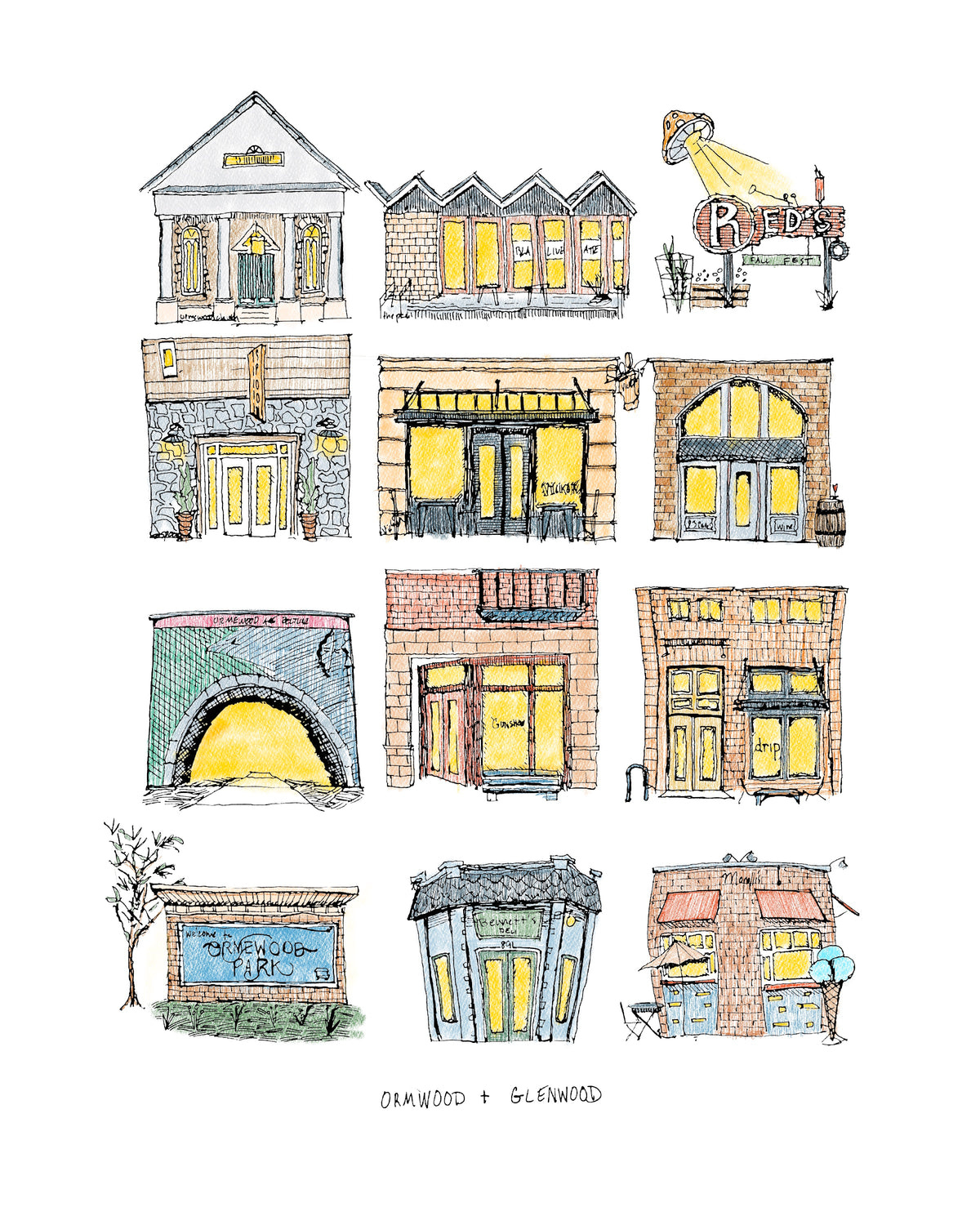 3 pc Mix & Match - 8x10" Signed Prints